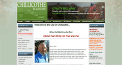 Desktop Screenshot of cityofchillicotheil.com